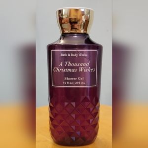 A Thousand Christmas Wishes Shower Gel, Bath & Body Works 10oz, NWT